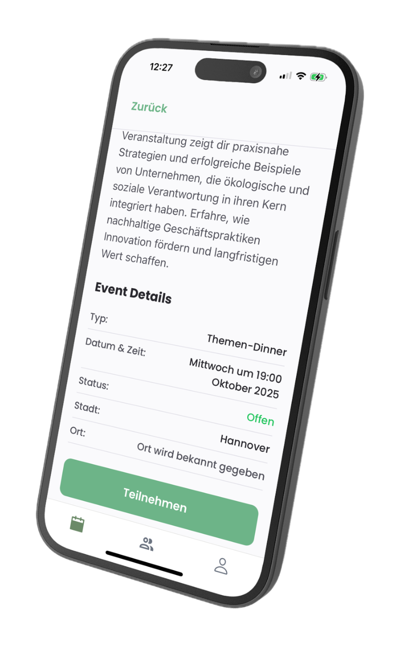 cDinner Mobile App Screenshot